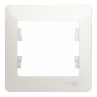 Рамка 1 пост SYSTEME ELECTRIC GLOSSA, перламутр