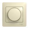 Светорегулятор поворотно-нажимной, 630 Вт, для LED 10-315 Вт/ВА  GLOSSA, бежевый