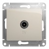 Розетка TV SYSTEME ELECTRIC GLOSSA, оконечная, молочный