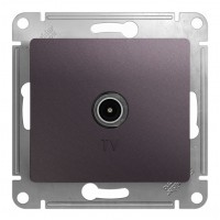Розетка TV SYSTEME ELECTRIC GLOSSA, оконечная, сиреневый туман