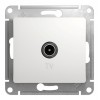 Розетка TV SYSTEME ELECTRIC GLOSSA, одиночная, белый