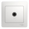 Розетка TV SYSTEME ELECTRIC GLOSSA, одиночная, белый
