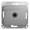 Розетка TV SYSTEME ELECTRIC GLOSSA, одиночная, алюминий