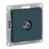 Розетка TV SYSTEME ELECTRIC ATLASDESIGN, оконечная, изумруд