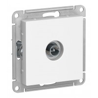 Розетка TV SYSTEME ELECTRIC ATLASDESIGN, одиночная, белый