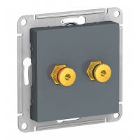 Аудио-розетка SYSTEME ELECTRIC ATLASDESIGN, грифель