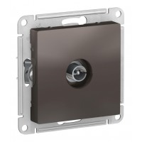 Розетка TV SYSTEME ELECTRIC ATLASDESIGN, одиночная, мокко