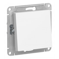 Переключатель  IP44 1-клавишный SYSTEME ELECTRIC ATLASDESIGN, скрытый монтаж, белый