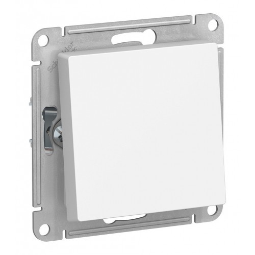 Переключатель  IP44 1-клавишный SYSTEME ELECTRIC ATLASDESIGN, скрытый монтаж, белый