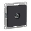 Розетка TV SYSTEME ELECTRIC ATLASDESIGN, проходная, карбон