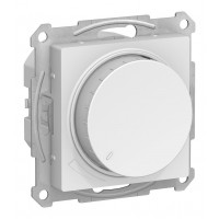 Светорегулятор поворотно-нажимной SYSTEME ELECTRIC ATLASDESIGN, 630 Вт, для LED 10-315 Вт/ВА, белый