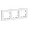 Рамка 3 поста SYSTEME ELECTRIC ATLASDESIGN, белый