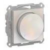 Светорегулятор поворотно-нажимной SYSTEME ELECTRIC ATLASDESIGN, 315 Вт, для LED 7-157 Вт/ВА, жемчуг