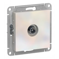 Розетка TV SYSTEME ELECTRIC ATLASDESIGN, одиночная, жемчуг