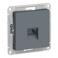 Розетка компьютерная 1xRJ45 Cat.5 SYSTEME ELECTRIC ATLASDESIGN, грифель