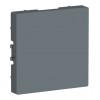 Заглушка SYSTEME ELECTRIC ATLASDESIGN, грифель, ATN000709