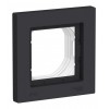 Рамка 1 пост IP44 SYSTEME ELECTRIC ATLASDESIGN AQUA, карбон