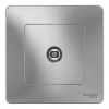 Розетка TV SYSTEME ELECTRIC BLANCA, оконечная, скрытый монтаж, алюминий, BLNTS000013