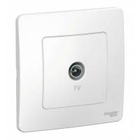 Розетка TV SYSTEME ELECTRIC BLANCA, оконечная, скрытый монтаж, белый, BLNTS000011