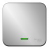 Выключатель 1-клавишный SYSTEME ELECTRIC BLANCA с подсветкой, открытый монтаж, алюминий, BLNVA101113