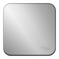 Выключатель 1-клавишный SYSTEME ELECTRIC BLANCA, открытый монтаж, алюминий, BLNCA101013