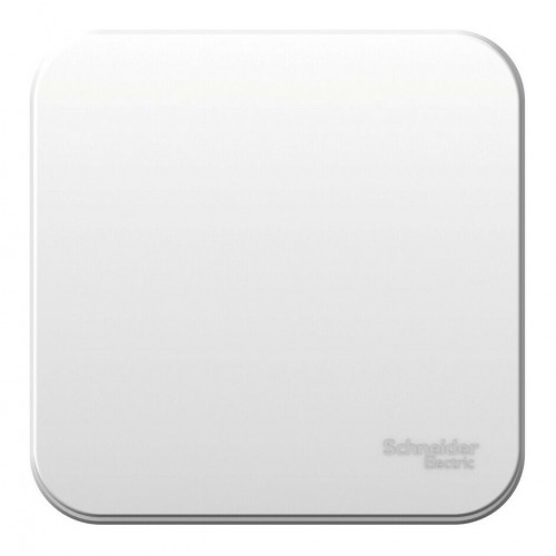 Выключатель 1-клавишный SYSTEME ELECTRIC BLANCA, открытый монтаж, белый, BLNVA061001