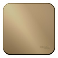Выключатель 1-клавишный SYSTEME ELECTRIC BLANCA, открытый монтаж, титан, BLNCA101014