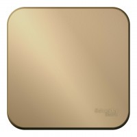 Выключатель 1-клавишный SYSTEME ELECTRIC BLANCA, открытый монтаж, титан, BLNVA101004