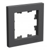 Рамка 1 пост SYSTEME ELECTRIC ATLASDESIGN, базальт, ATN001401
