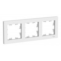 Рамка 3 поста SYSTEME ELECTRIC ATLASDESIGN, лотос, ATN001303