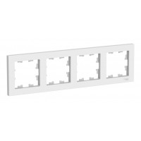 Рамка 4 поста SYSTEME ELECTRIC ATLASDESIGN, лотос, ATN001304