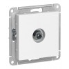 Розетка TV SYSTEME ELECTRIC ATLASDESIGN, одиночная, скрытый монтаж, лотос, ATN001393