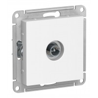 Розетка TV SYSTEME ELECTRIC ATLASDESIGN, одиночная, скрытый монтаж, лотос, ATN001393