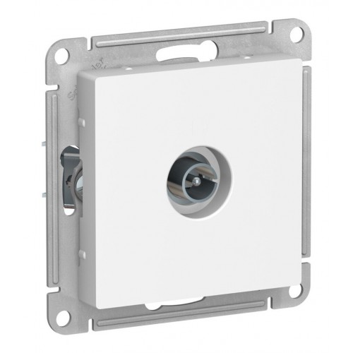 Розетка TV SYSTEME ELECTRIC ATLASDESIGN, одиночная, скрытый монтаж, лотос, ATN001393