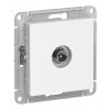 Розетка TV SYSTEME ELECTRIC ATLASDESIGN, оконечная, скрытый монтаж, лотос, ATN001391