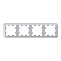 Рамка 4 поста SYSTEME ELECTRIC ATLASDESIGN ANTIQUE, алюминий, ATN100304