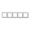 Рамка 5 постов SYSTEME ELECTRIC ATLASDESIGN ANTIQUE, алюминий, ATN100305