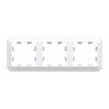Рамка 3 поста SYSTEME ELECTRIC ATLASDESIGN ANTIQUE, лотос, ATN101303