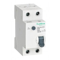 Дифавтомат SYSTEME ELECTRIC City9 Set 2P 25А 6 кА, 30 мА (A), C9D61625