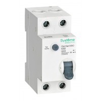 Дифавтомат SYSTEME ELECTRIC City9 Set 2P 32А 6 кА, 30 мА (A), C9D65632