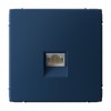Розетка компьютерная RJ45 SYSTEME ELECTRIC ARTGALLERY, скрытый монтаж, аквамарин, GAL001186