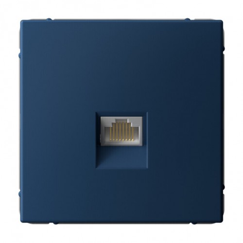 Розетка компьютерная RJ45 SYSTEME ELECTRIC ARTGALLERY, скрытый монтаж, аквамарин, GAL001186