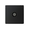 Розетка TV SYSTEME ELECTRIC ARTGALLERY проходная, скрытый монтаж, карбон, GAL001092