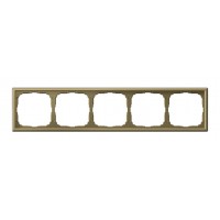 Рамка 5 постов SYSTEME ELECTRIC ARTGALLERY, золотой, GAL001605