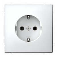 SYSTEME ELECTRIC ArtGallery Лотос Розетка с заземлением, 16А, механизм, быстрозажим. клем.