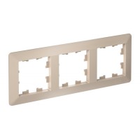 Рамка 3 поста SYSTEME ELECTRIC ATLASDESIGN AIR, песочный