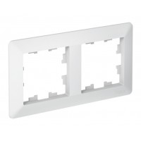 Рамка 2 поста SYSTEME ELECTRIC ATLASDESIGN AIR, лотос