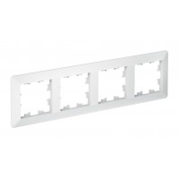 Рамка 4 поста SYSTEME ELECTRIC ATLASDESIGN AIR, лотос